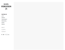 Tablet Screenshot of karlfergusonjr.com